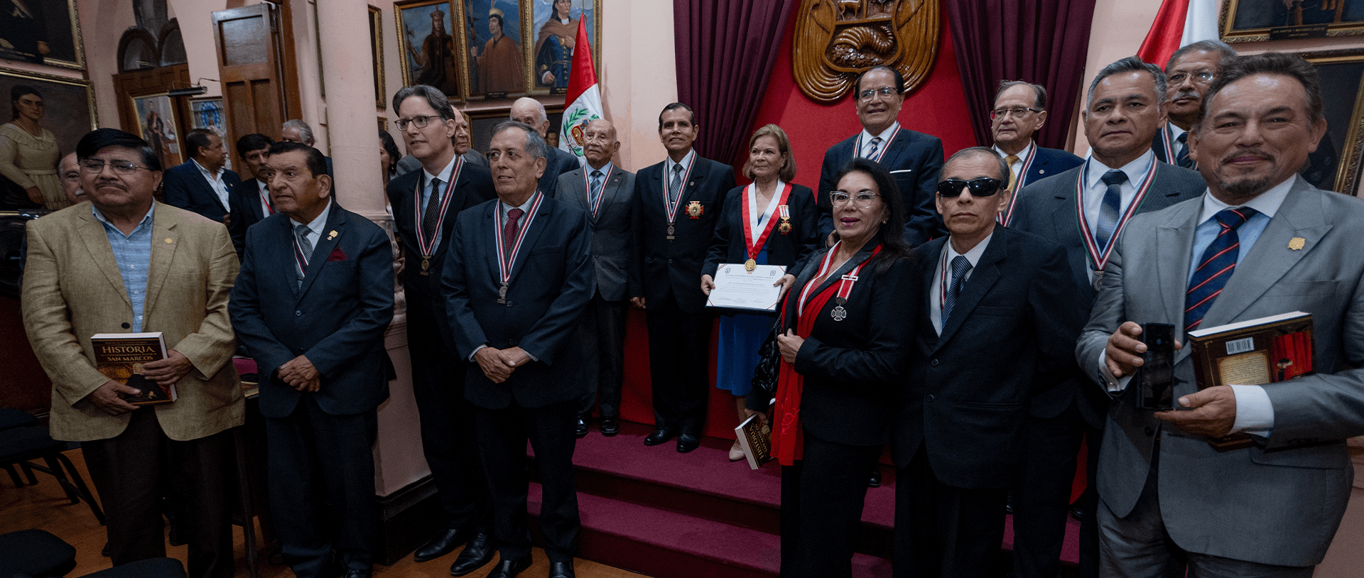 Centro de Estudios Históricos Militares del Perú reconoce a San Marcos por sus 475 años de trayectoria académica