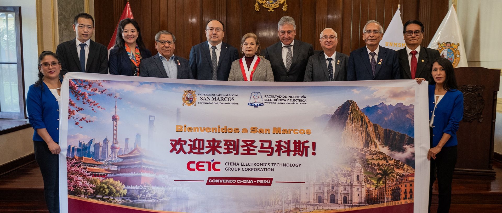 UNMSM consolida alianza con CET C3 para promover el desarrollo tecnológico y la formación académica
