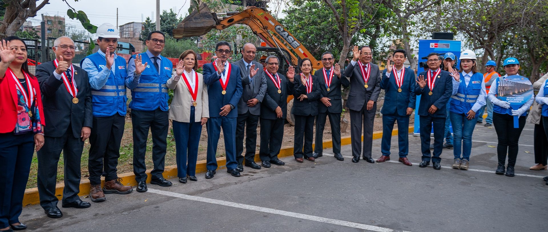 San Marcos y ATU supervisan inicio de obra del último tramo del cerco perimétrico de la Ciudad Universitaria