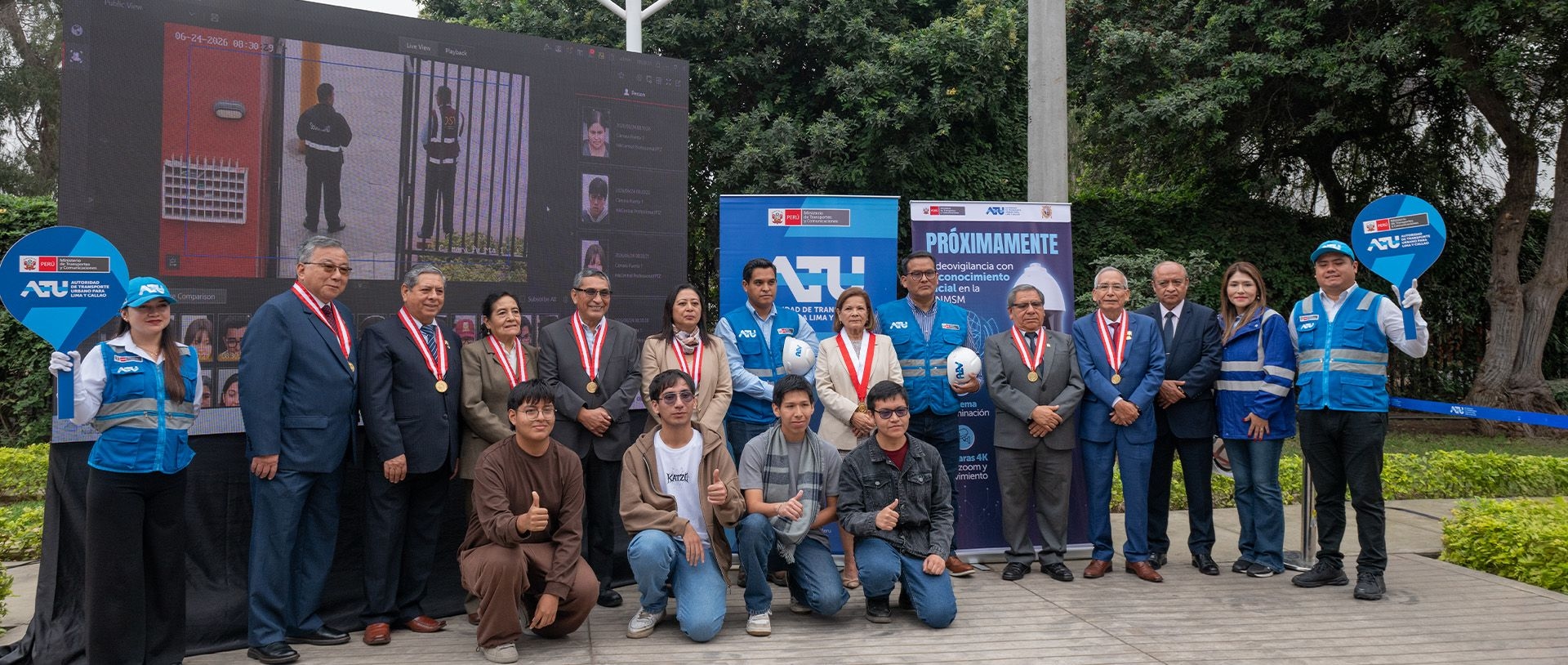 UNMSM y ATU presentan sistema de reconocimiento facial para fortalecer la seguridad en la Ciudad Universitaria