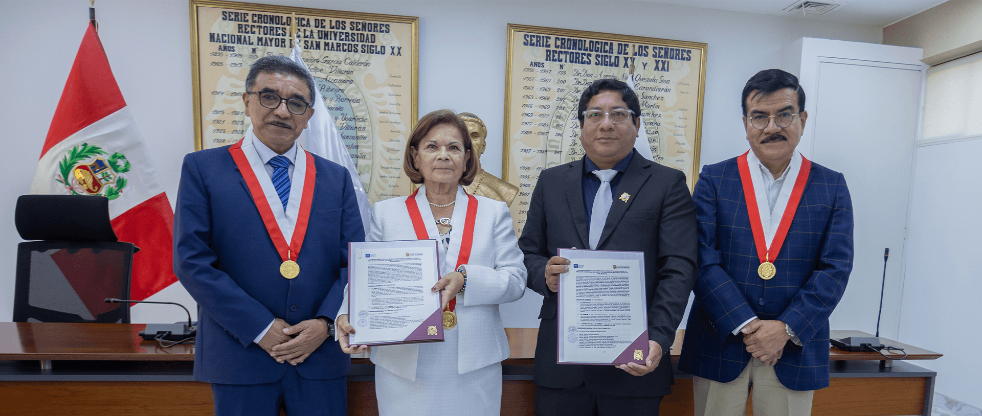 UNMSM y Biblioteca Nacional del Perú firman convenio para fortalecer el acceso a la información, la cultura y el patrimonio bibliográfico